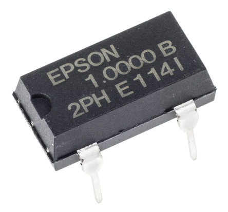 F4785749-01 1 MHz 晶体振荡器, ±50ppm, CMOS输出, 25pF, 4针 PDIP封装, 13.7 x 6.6 x 5.3mm