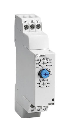 R7740304-01 多功能 延时继电器, 0.1 s → 100 h, 常开/常闭, 1触点, SPDT, 24 V 直流,24 → 240 V 交流