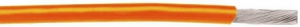 Alpha Wire 24 AWG 橙色护套 内部连线电线, 截面积 0.23 mm², 线芯绞距 7/0.2 mm, 600 V, 3.3 A, 30m 长 TFE 特氟隆绝缘