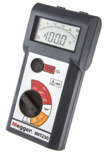 Megger MIT230 绝缘测试仪 1000MΩ CAT III 300 V 1000V dc, 200mA