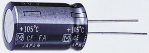 Panasonic FM 径向 系列 820μF 50 V 直流 铝电解电容器, ±20%容差